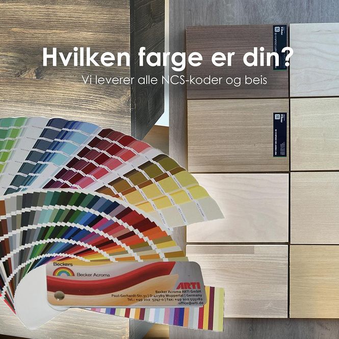 Hovedbilde Materialer og farger: GARDEROBE